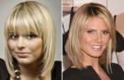 Haircuts according to face shape for women and girls
