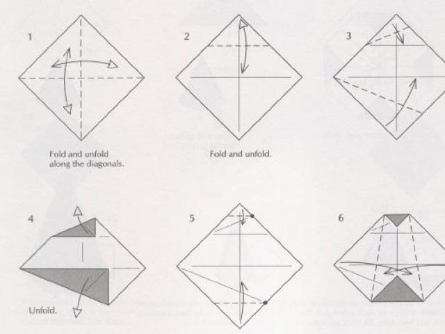 Bałwan z modułów origami: instrukcje krok po kroku