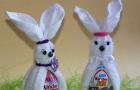 DIY Paskalya tavşanları: ana sınıf
