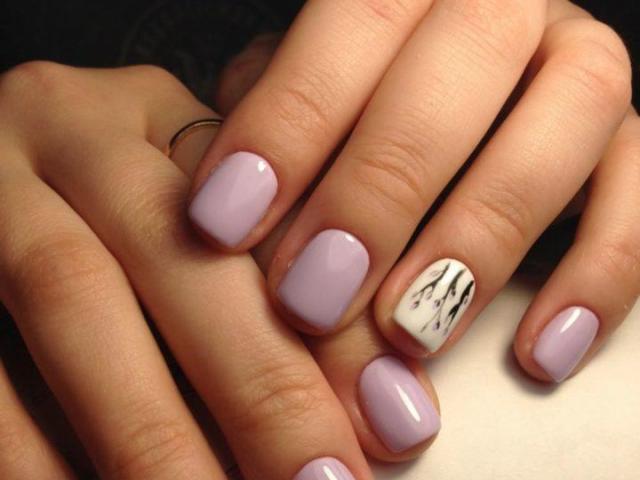 Manicure for very short nails: suitable design
